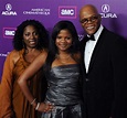 Samuel L. Jackson with wife Latanya Richardson and daughter Zoe