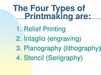 PPT - Four Types of Printmaking PowerPoint Presentation, free download ...