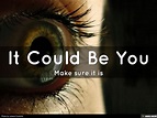 It Could Be You | PPT