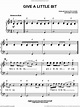 Give A Little Bit, (easy) sheet music for piano solo (PDF)