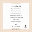 El poema del mes: 1 de agosto – Traduciendo por el mundo