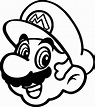 Dibujos Mario Bros para colorear. 100 imágenes se imprimen gratis