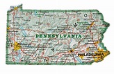 Large Detailed Old Administrative Map Of Pennsylvania - vrogue.co
