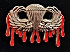 US Army Airborne Paratrooper Blood Wings Pin - Etsy