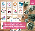 Russian Language Months of the Year Seasons Flash Cards and - Etsy UK