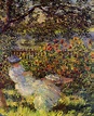 Alice Hoschede in the Garden, 1881 - Claude Monet - WikiArt.org