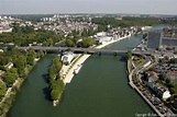 Photo aérienne de Melun - Seine-et-Marne (77)