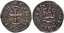 Guido II. de la Roche, 1287-1308. Denier, Theben; 0.86 g. Metcalf² 1071 ...