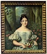 La infanta Luisa Teresa de Borbon 1824-1900 hija del infante Francisco ...