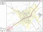 New Braunfels Texas Wall Map (Premium Style) by MarketMAPS - MapSales