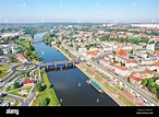 Gorzów Wielkopolski, Polen - 21. Juli 2022: Luftaufnahme Von Landsberg ...