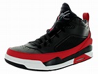 Nike Jordan Men's Jordan Flight 9.5 Black/Gym Red/White Basketball ...