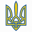Coat arms Ukraine trident yellow blue flag coat arms symbol Ukraine ...