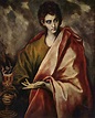 Großbild: El Greco: Hl. Johannes Evangelist