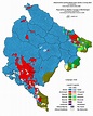 Montenegrin language - Wikipedia | Черногория, Карта, История