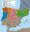 Where Is The Iberian Peninsula Located On A Map