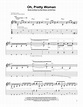 Oh, Pretty Woman by Van Halen - Guitar Tab Play-Along - Guitar Instructor