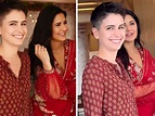 Katrina Kaif twins with her sister in a viral new pic from Dussehra ...