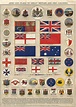 Flag sheet of the flags of Great Britian and her colonies. Uk History ...