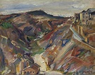 David Bomberg (1890-1957) , The River Tajo and the Road up to the City ...