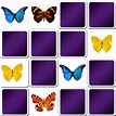 Great memory game for seniors - butterfly - Online and free game!