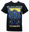 GLOBAL - Iron Maiden Men's Dark Ink Powerslave T-Shirt - Walmart.com ...