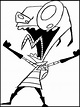 Invader Zim Printable Coloring Pages