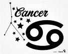 Cancer svg, Astrology zodiac sign | svg, png, eps, dxf, pdf - ClipInk