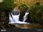 Penllergaer Waterfall Image & Photo (Free Trial) | Bigstock