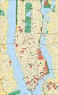 Подробная карта Нью-Йорка | Detailed map of New York