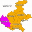 Cartina Geografica Di Verona E Provincia