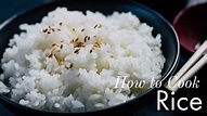 How To Cook Perfect Rice Every Time - YouTube