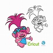2 Poppy Trolls SVG for Cricut and Silhouette Cutting Machines - Etsy