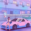 Anime Car Aesthetic Japan Wallpaper / Just sit back and relax!