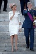 Les tenues de la reine Mathilde lors de la Fête nationale depuis 2013 ...