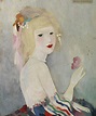 Marie Laurencin (1883-1956) , Portrait de jeune femme | Christie's