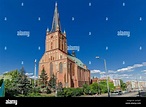 Szczecin, West Pomeranian Province, Poland. The Cathedral Basilica of ...