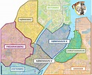 Mapa de Copenhague con planos en detalle para tu viaje
