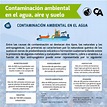 Infografía: Contaminación ambiental en el agua, aire y suelo - Conexión ...