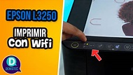 Epson L3250: Imprimir desde Pc o Laptop por WiFi en Windows 10 o ...