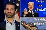 Donald Trump Jr shares meme ‘jokingly calling Biden a pedophile’ and ...