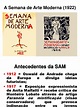 A Semana de Arte Moderna (1922) | PDF | Modernismo | Artes (Geral)
