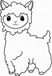 Llama Kids Coloring Page Great for Beginner Coloring Book 2506057 ...