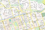 Yonge Street-Stadtplan mit Luftbild und Unterkünften von Toronto