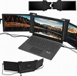 Dual Portable Extended Monitor Laptop Screen Extender Triple Laptop ...