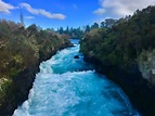 Huka Falls, Taupo, New Zealand 🤗 : r/hiking