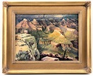 Lot - EARL CARPENTER "GRAND CANYON" OIL ON CANVAS