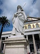 Statue of St. Paul outside the Basilica of Saint Paul, Rome