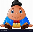 Cartoon humpty dumpty Royalty Free Vector Image