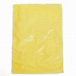 Plastic bag high density 6.5"x9.5" .6 mil - yellow 1m/box